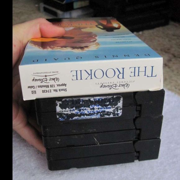 The Rookie Goofy Movie James Giant Peach Max Keebles VHS Cassette Tape Bundle $4 - Picture 4 of 5